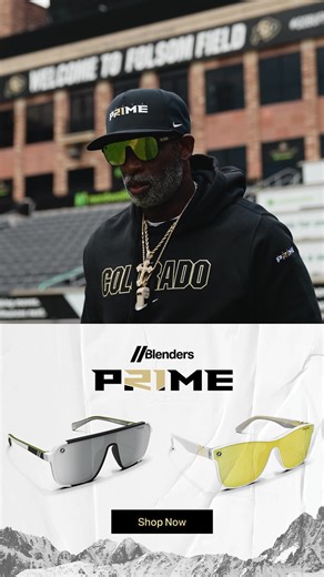 Own the Shades Behind Sports’ Biggest Story 🏈 The official COACH PRIME sunglasses 🙌 Co-designed by Deion Sanders Look good, feel good, play good! | Blenders