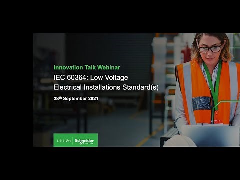 Webinar IEC 60364 Low Voltage Electrical Installation
