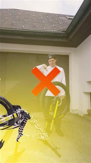 Flip your bike the easy way!😅☝️