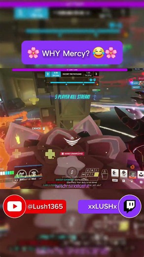 WHY Mercy?? 😂🌸#overwatch2 #gaming #lifeweaver #overwatchclips #ow2