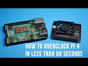 How to Overclock Pi 4 in under 60 seconds