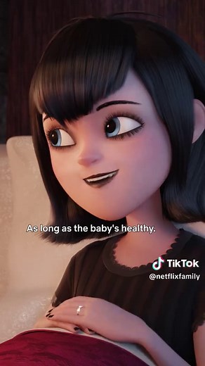 Pregnancy is hard, even when you’re a vampire. HOTEL TRANSYLVANIA 2 is now playing on Netflix #hoteltransylvania #pregnancy