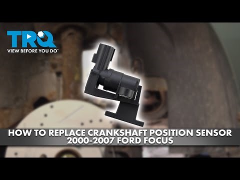 How to Replace Crankshaft Position Sensor 2000-2007 Ford Focus
