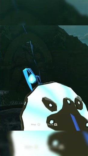 Wait, where did he pull that from?? #vr #gaming #funny #botw #mods #link #zelda #bomb