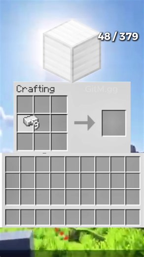 Item 48/379: Iron Block 🔲 9 iron ingots = 1 compact block. Why craft this? - Storage (9 ingots → 1 block) - Anvil crafting (needs 3 blocks) - Beacon pyramid base - Industrial building aesthetic Reversible: Break block = get 9 ingots back. Essential for late game progression. #minecraft #gaming #minecrafttok #tutorial #minecraftbuilds