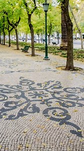 A calçada portuguesa, com seus interessantes padrões em preto e branco, é uma das principais atrações de Lisboa, revelando segredos surpreendentes aos olhos mais atentos. Entre os intricados desenhos que adornam as ruas, é possível encontrar imagens ocultas — desde um cacho de uvas e um pássaro, até um relógio, um barco e rostos sorridentes. Essas figuras não são meros acidentes decorativos; elas representam as assinaturas dos calceteiros que as criaram. Um dos palcos mais ricos dessa arte é a A
