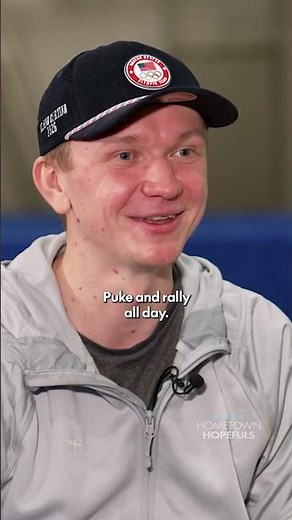 Speed skater Ethan Cepuran explains physical toll of sport: ‘Puke and rally all day’