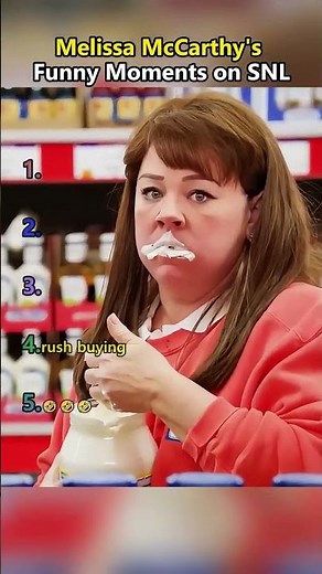 Melissa McCarthy's Funny moments on SNL.#usa