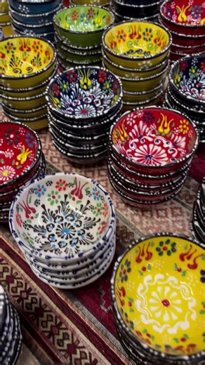 Handmade Turkish Ceramic Bowls: Vibrant Hand-painted Pottery - Etsy