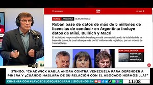 19 reactions | Daniel Stingo: "Bullrich habla de la república Argentina queriendo dar lecciones de seguridad y le roban la base de datos de más de 5 millones de licencias de conducir incluyendo datos de Milei, Bullrich y Macri (...) Si esto le pasa ¿De que información de inteligencia puede hablar?" En vivo: https://bit.ly/3U2ey39 #LaVozDeLosQueSobran | La voz de los que sobran | Facebook