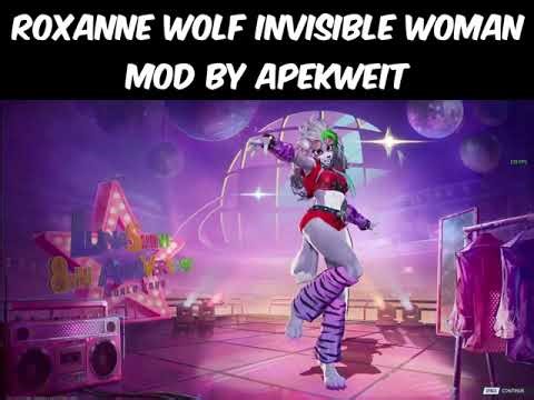 Roxanne Wolf Invisible Woman Marvel Rivals Mod