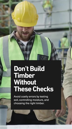 Starting a spring timber build? Avoid these top mistakes: • Skipping soil checks • Ignoring moisture control • Using wrong timber types Plan smart. Build strong.