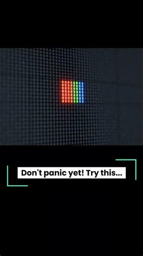 Stop! Don't throw away your monitor yet ❌📺 #monitor #oled #tv #tech #gaming #pixelrepair #4k