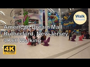 【4K60】 Walking - American Dream Mall in East Rutherford, New Jersey
