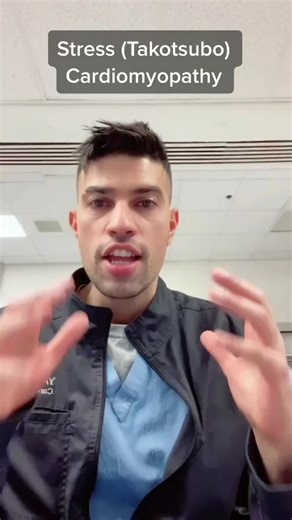 Stress (Takotsubo) cardiomyopathy: causes, diagnosis, treatment #medicine #heart #learnontiktok #tiktokpartner @toes3