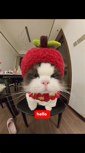 hello 请凑过来～享用咪的香吻～ #cat #catvideos #catlife #catlovers #cats | 李西木