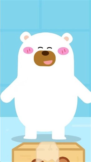 📦Polar Bear Gets a Package! | Yam #kidslearning #colors #fruits #abcd #alphabet #englishlearning