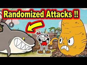 Cuphead - All Bosses With Randomized Attacks !!!🔥