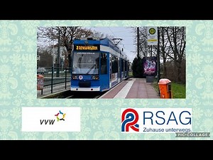 RSAG Rostocker Straßenbahn Wagen 656 DUEWAG 6NGTW Baujahr 1994 Linie 2 Top Sound - Führerstand