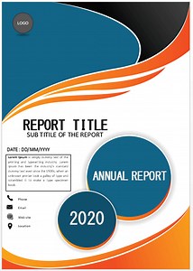 Cover Page | Classic annual report cover page - COVER PAGES