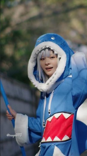 So Cute Gawr Gura chan! #cosplay #gawrgura