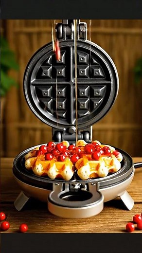 Mini Waffles (Bite-Sized Waffles Recipe)