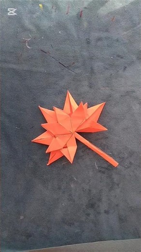DIY Autumn Leaf🍁 #trending #art #artscraft #diy #autumn #autumnleaf #tutorial #shorts #viral