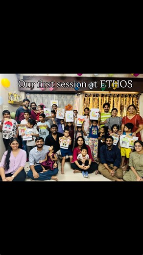 ETHOS - THE LEARNING HUB on Instagram: "Our first session at ETHOS ✨ Because childhood should be happy, playful & value-filled ✨ #ETHOS-The Learning Hub Guntur Vc:@honey_15_02"