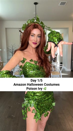 Comment “Ivy” on this post to 🛍️! Day 1/5 Amazon Halloween costumes and today is Poison Ivy!🌿 You can never go wrong with a Marvel character! This one is more for adults who are attending parties but will be covering: 1. Women’s costume 2. DIY Amazon costume 3. A couples costume 4. A funny couples costume 5. A family costume Which of the above are you most excited for?! . . Comment “Ivy” on this post for the link to this Amazon Halloween costume or head over to my Amazon storefront under the “