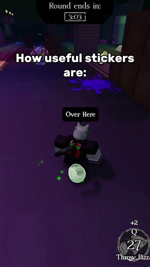 how useful stickers are #forsaken #roblox