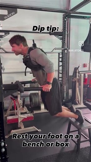 Shoulder friendly dips