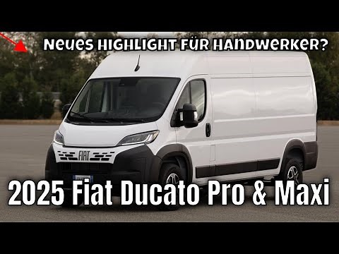 Fiat Ducato 2025: New features & Easy Pro version in detail | the facts