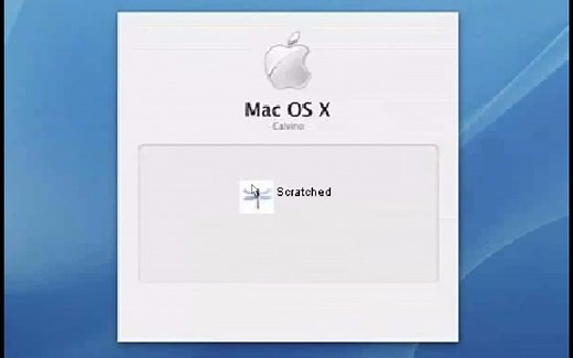 某人居然用scratch还原mac os x?