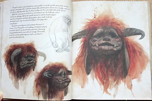 Jim Henson's Labyrinth - Bestiary Illustration Book Review - Halcyon Realms - Art Book Reviews - Anime, Manga, Film, Photography