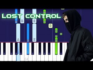 Alan Walker ‒ Lost Control Piano Tutorial EASY (Piano Cover) ft. Sorana