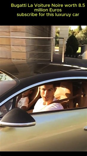 Ronaldo’s €8.5M Bugatti 😳 World’s Most Expensive Car!