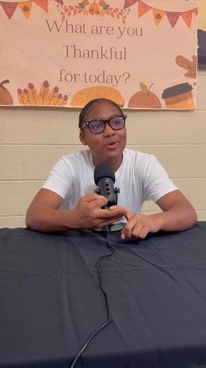 As we enter the Thanksgiving Holiday, we’d like to share what our students are thankful for!#DoingTheWarriorWork | Oak Grove High School, Hattiesburg MS