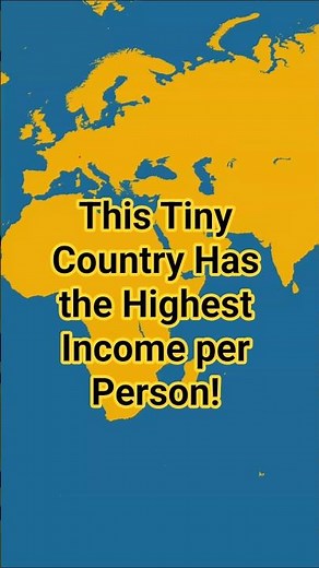 This Tiny Country Has the Highest Income per Person!