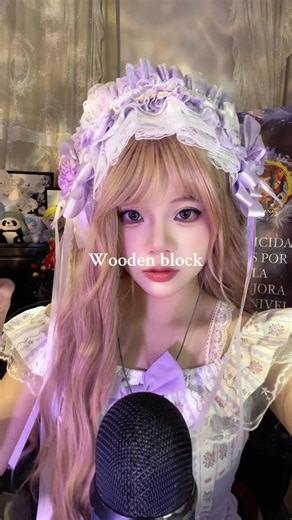 Do you like the echo of knocking on the wooden block?#ASMR #sleep #Relax #sleeping #fyp