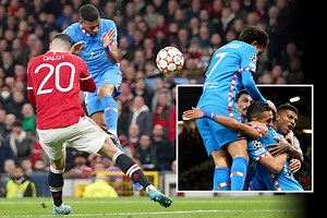 United 0 Atletico 1 (agg1-2): Hosts OUT of Europe as trophy drought nears record