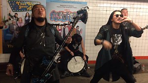 Yesterday we stopped by Rockefeller Center in New York City for a Subway Pop Up Show. Here's our performance of 'Yuve Yuve Yu'! A big thanks to SubwayCreatures for capturing and sharing the footage. #TheHU | The HU