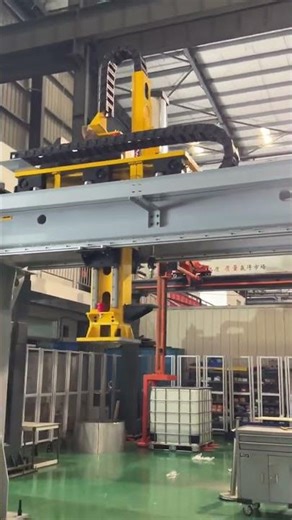 High-Precision Cartesian Gantry Robot – Smooth & Powerful! ⚙️ #CartesianRobot #Automation #RobotArm