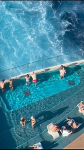 Ocean view infinity Pool on MSC Seascape 🚢💦 #cruiseship #mscruises #cruisetravel | Paulo Silva