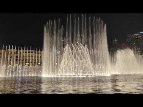 Dubai Fountain Show | Complete POV fountain show Burj Khalifa