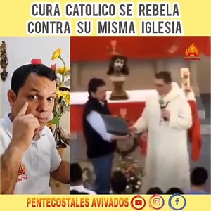 6.8M views · 109K reactions | Sacerdote católico se rebela y dice verdades de la iglesia católica | Pentecostales Avivados | Facebook