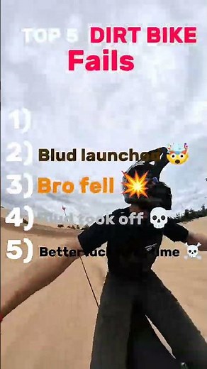 Top 5 Dirt Bike Fails