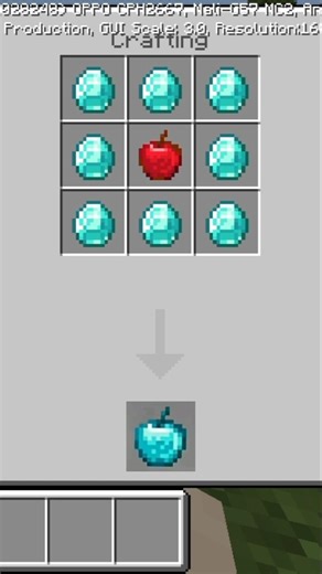 Minecraft Crafting Moment 🎮#minecraft #gaming #shorts