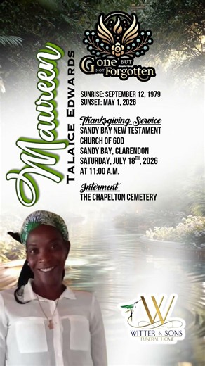Maureen Talaice Edwards - Gone But Not Forgotten