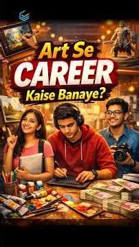 Top Career Options After Arts 🎨 | Turn Your Art into Career #shorts #ensureeducation