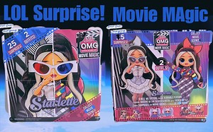 『第二拆』LOLSURPRISE！OMG MOVIE MAGIC 惊喜娃娃OMG大姐姐新款魔法电影大明星系列盲盒礼盒开箱，波普风大姐姐也来啦。